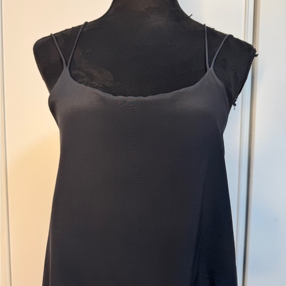 All Saints Fade Silk Blend Dress Black - Picture 4 of 9